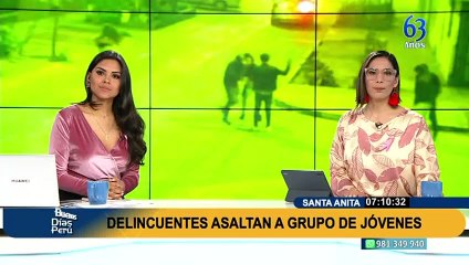 Banda de delincuentes siembra terror en los vecinos de Santa Anita