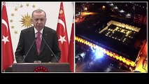 Cumhurbaşkanı Erdoğan, video konferans yöntemiyle katıldığı Toplu Açılış Töreni’nde konuştu