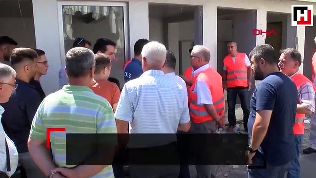 Yağmalanan Uzel fabrikasında sopalı nöbet