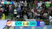 Cyprus1-0 Greece / اليونان0-1قبرص -  UEFA Nations League2022  دوري الأمم الأوروبية 24/9/2022