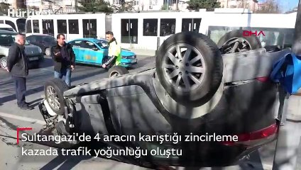 Son dakika haberi... Sultangazi'de zincirleme kaza