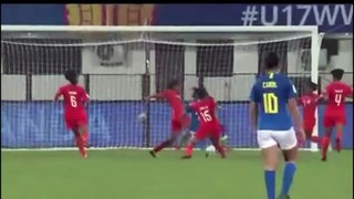 Brazil vs India (5-0) U17 women's world cup 2022