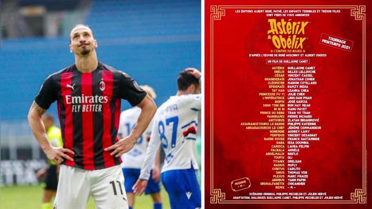 CASTING EXCEPTIONNEL pour ASTERIX ET OBELIX L'EMPIRE DU MILIEU avec ZLATAN, ORELSAN, RAMZY, etc