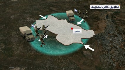 الاحتلال الإسرائيلي يستمر في حصار نابلس وينغض حياة أهاليها