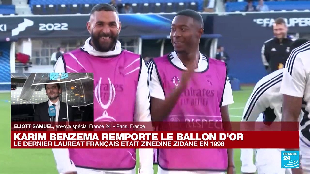 Karim Benzema remporte le Ballon d'Or 2022