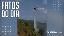 Incêndio na Serra das Andorinhas: Segup afirma que já foram reduzidos em 70% os focos de incêndio na área