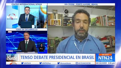 “Lula ganó apretado, pero no sé si logró convencer”: politólogo sobre debate presidencial en Brasil