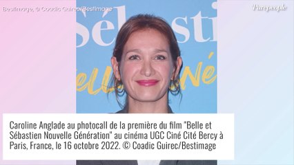 Michèle Laroque radieuse en blanc avec Caroline Anglade et Alice David, trio de choc pour Belle et Sébastien