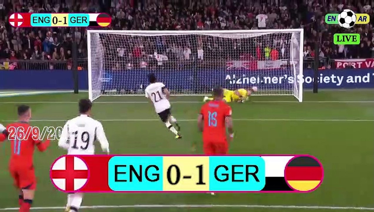 Germany 3-3 England / إنجلترا3-3ألمانيا -  UEFA Nations League2022  دوري الأمم الأوروبية 26/9/2022
