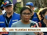 Hace una semana iniciaron trabajos de rehabilitación de gran impacto en las Tejerías