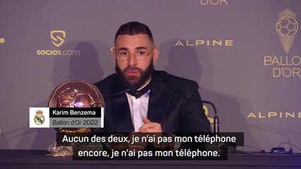 Ballon d’Or - “Booba ou Momo Henni ?” : la question insolite d’un journaliste à Benzema
