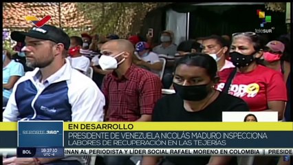 Pdte. Nicolás Maduro indicó que continúa la búsqueda de los 8 desaparecidos en el deslave