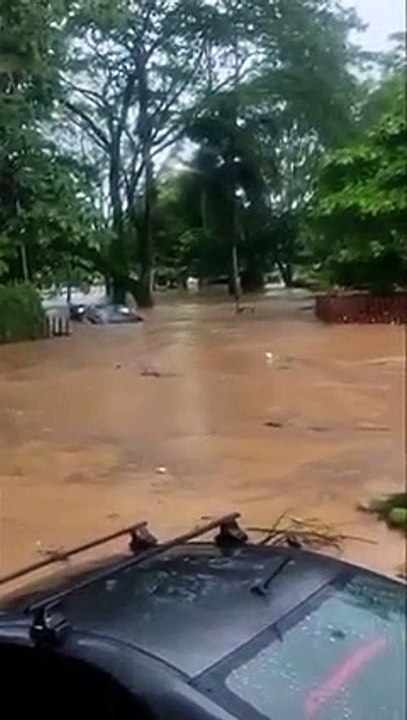 Inundaciones en Jaco