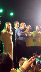 Ibaneis ataca PT em evento pro Bolsonaro