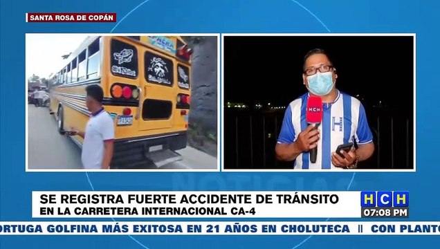 Accidente vial deja pérdidas materiales en el occidente del país