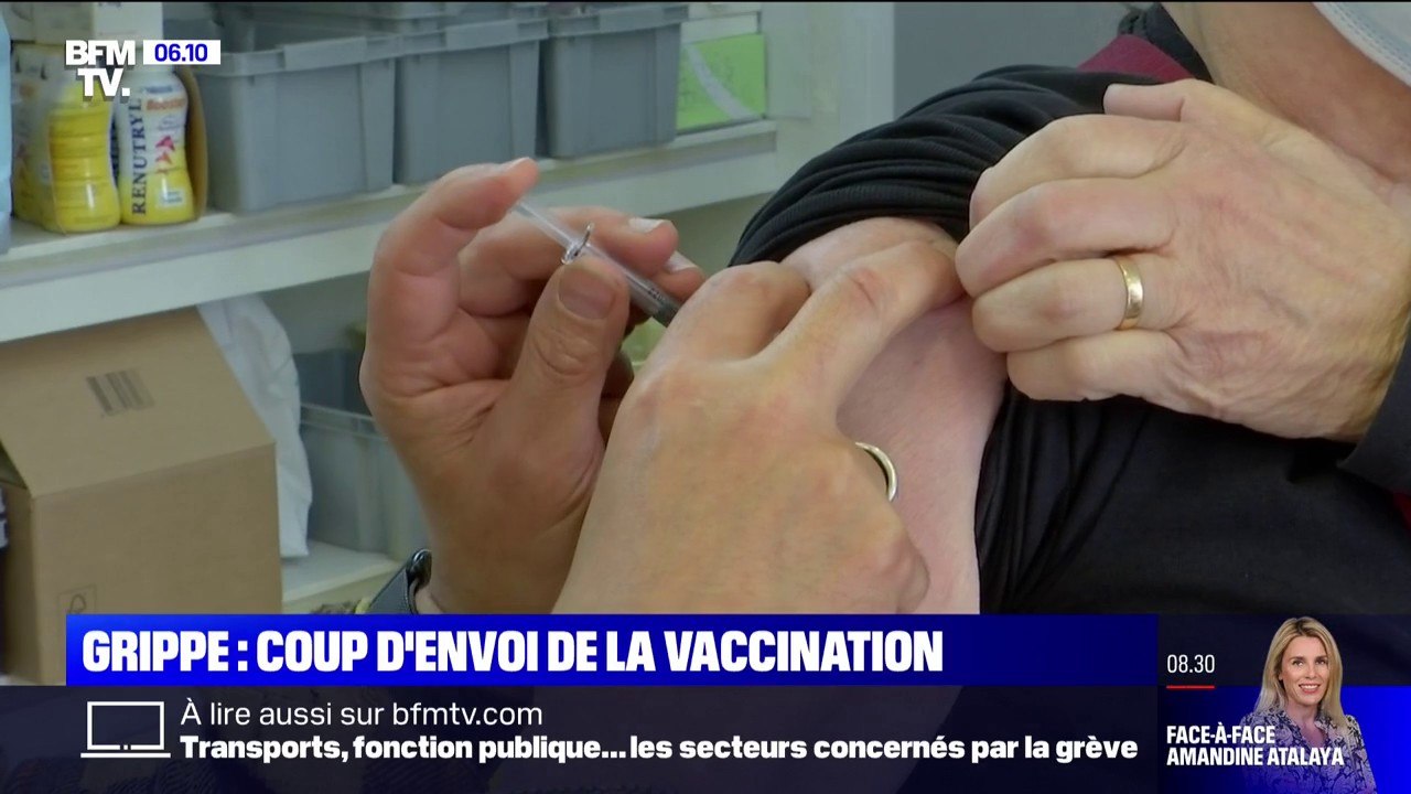 Coup d'envoi ce mardi de la campagne de vaccination contre la grippe saisonnière