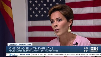 One-on-one with Kari Lake