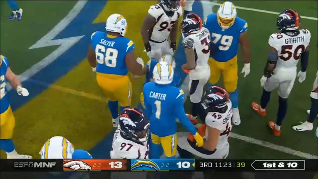 Los Angeles Chargers vs. Denver Broncos Full Highlights 3rd QTR _ NFL Week 6_ 2022