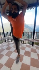 Kailasha Yoga Studio Rishikesh | #yoga #trivikramasana