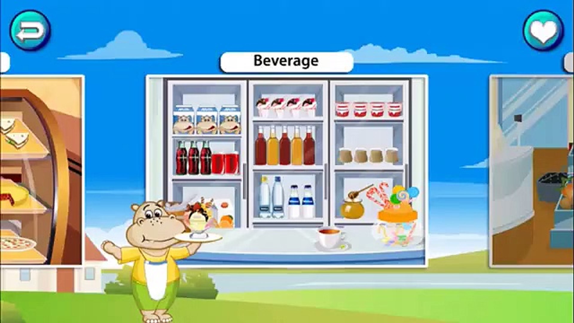 SHAPE PUZZLE-KIDS EDUCATIONAL WORD LEARNING GAME APP WITH HIPPO TEACHING US  BEVERAGE AND SOME SWEETS.mp4 - video Dailymotion