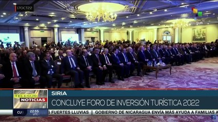 En Siria concluye el Foro de inversión turística 2022