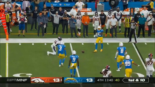 Los Angeles Chargers vs. Denver Broncos Full Highlights 4th QTR _ NFL Week 6_ 2022