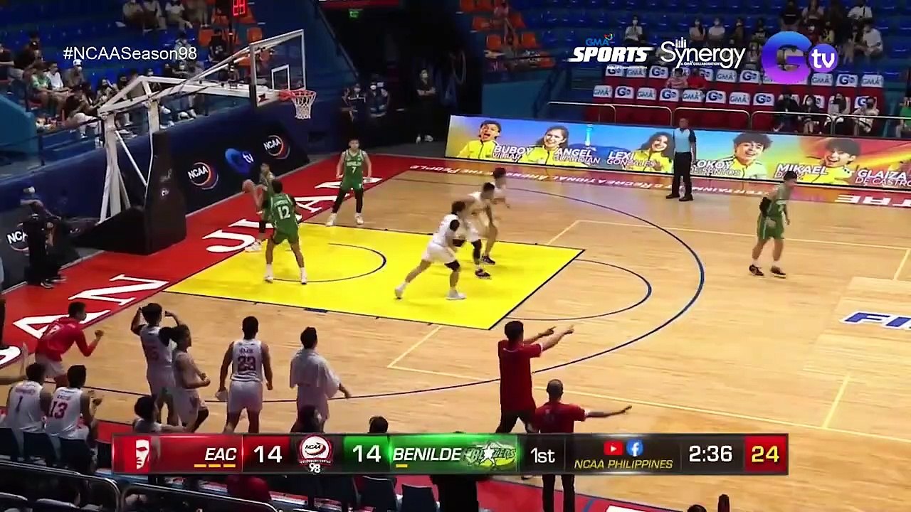 NCAA Season 98 | Best Player: Nat Cosejo (EAC vs Benilde) | Men's Basketball Tournament Round 2