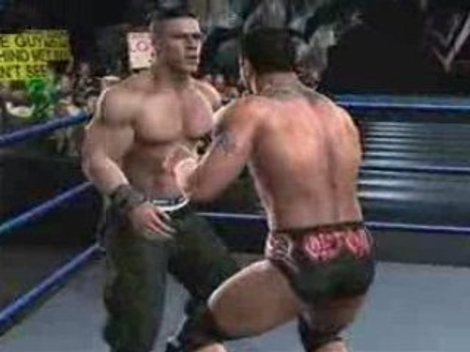 WWE SVR 2008 Online Xbox 360 Match2