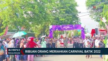 Ribuan Orang Meriahkan Carnival Batik 2022