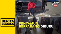 Polis buru penyamun bersenjata parang di Klang