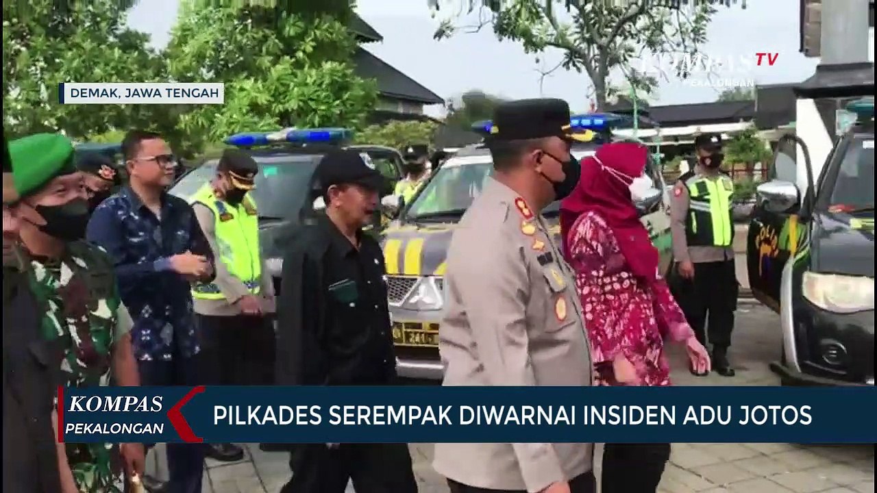 Pilkades Serempak Diwarnai Insiden Adu Jotos