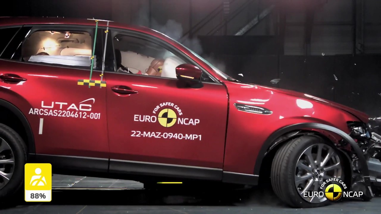 Fünf Sterne von Euro NCAP für den Mazda CX-60