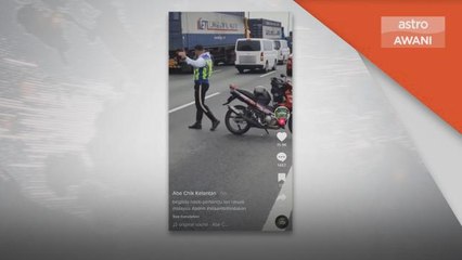 Bergaduh di KSAB | Polis trafik pertahan diri, pemandu lori ditahan