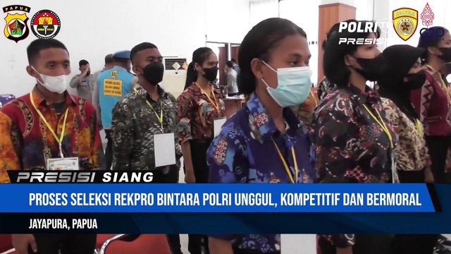 Wakapolda Papua Pimpin Pakta Integritas Dan Pengambilan Sumpah Rekrutmen Bintara Proaktif TA 2023