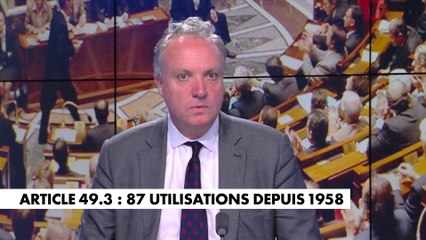 L'édito de Jérôme Béglé : «Article 49.3 : un outil "banal" de la Constitution ?»