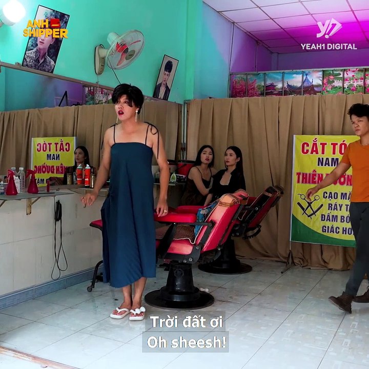 Giả gái đột nhập tiệm tóc trá hình hớt từ A tới Z :))))