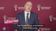 'Everyone will be welcome' at Qatar World Cup - Infantino