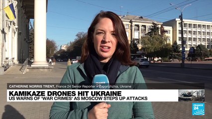 'There have been fresh attacks reported this morning on energy infrastructure'