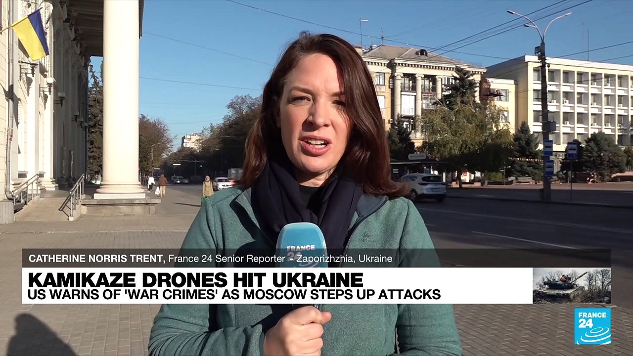 'There have been fresh attacks reported this morning on energy infrastructure'