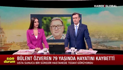 Usta sunucu Bülend Özveren hayatını kaybetti