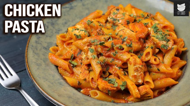 Chicken Pasta | Penne Chicken Pasta | Desi Masala Pasta With Indian Style Pasta Sauce | Get Curried