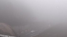 Bolu haber: Bolu Dağı'nda sis etkili oluyor