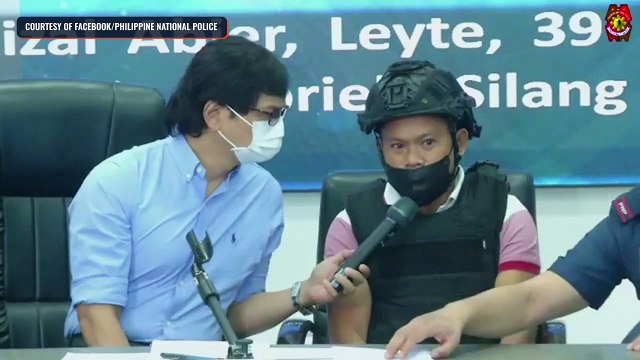 Abalos presents alleged gunman who killed broadcaster Percy Lapid