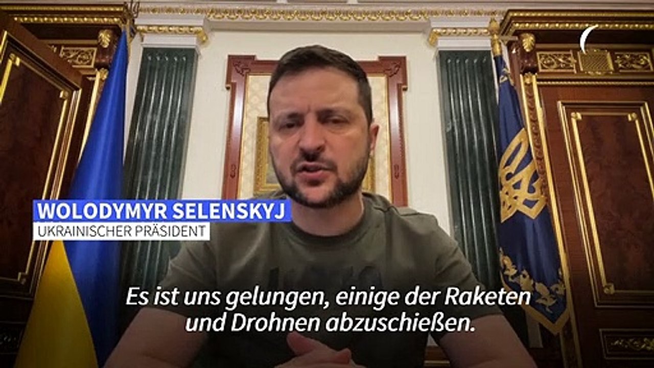 Selenskyj: Wir brauchen mehr Luftabwehrsysteme