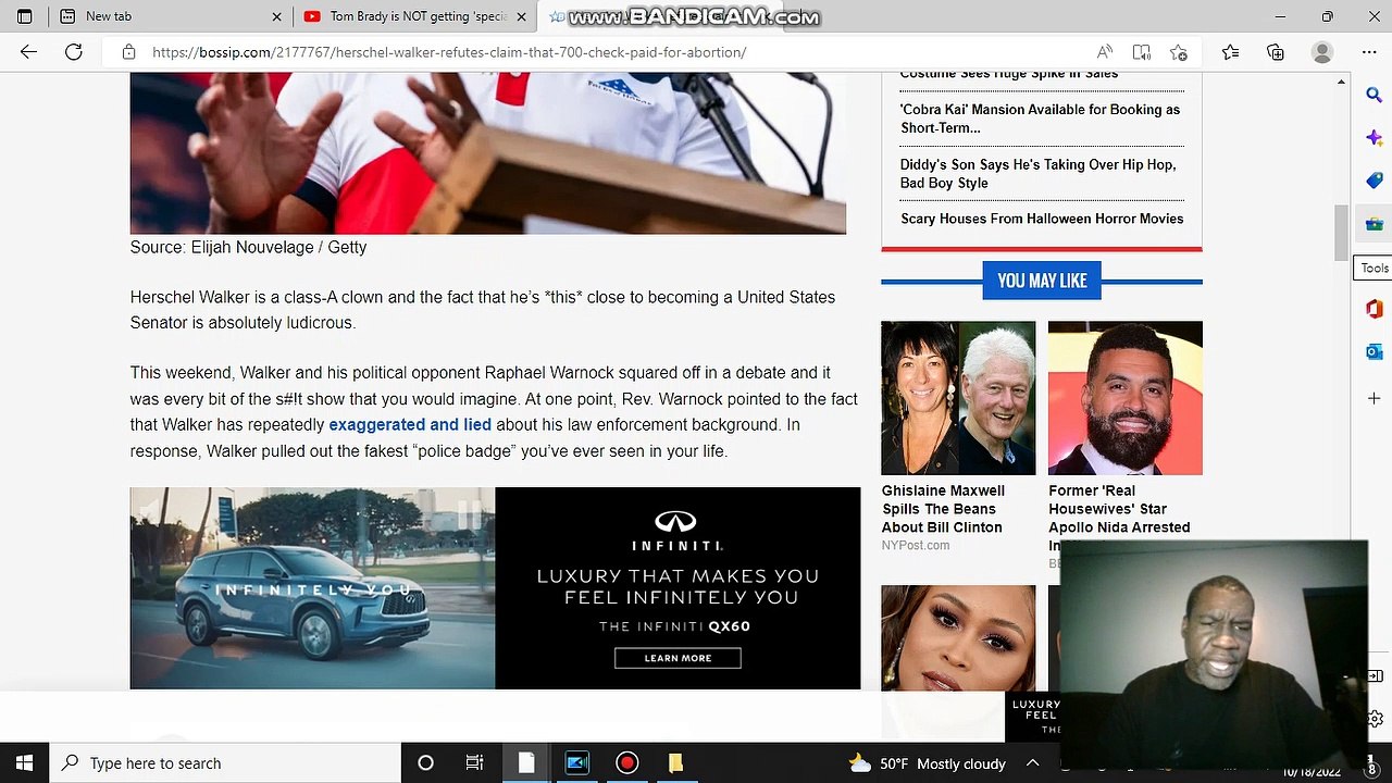 Rumor Control: Herschel Walker Admits $700 Check That ‘Unknowingly’ Paid For Abortion Is His, Claims Suspect Police Badge “Real”