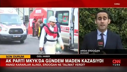 AK Parti MKYK'da gündem maden kazasıydı