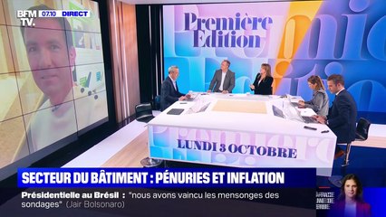 Secteur du bâtiment : pénuries et inflation