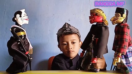Belajar jadi dalang wayang golek