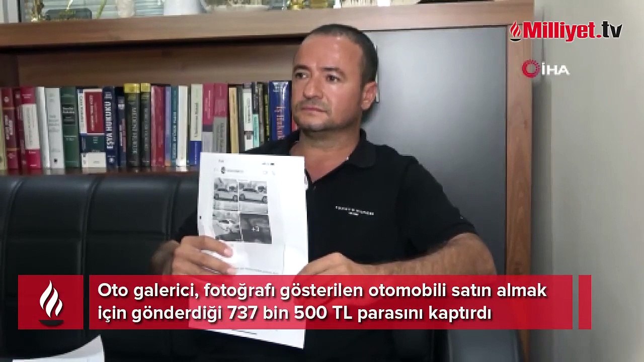 Oto galerici araba almak isterken dolandırıldı