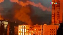 Ngeri! Rusia Bombardir Ibu Kota Ukraina Pakai Drone Kamikaze